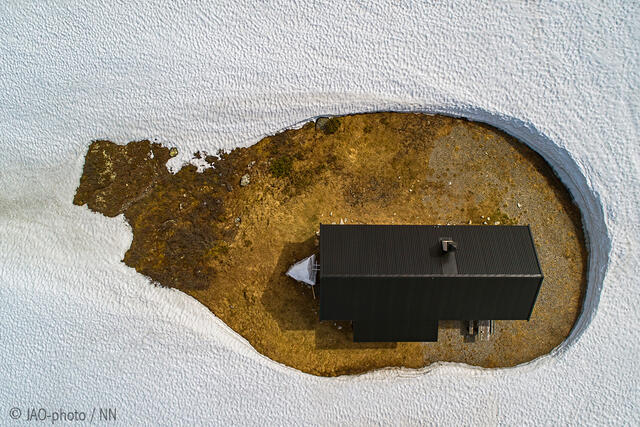 Landskap med drone
